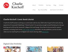 Tablet Screenshot of charliekirchoff.com